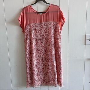 Sundance Women's Rose Palace Embroidered Shift Dress NWT